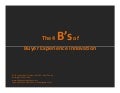 The 4 B's of Buyer Experience Innovation