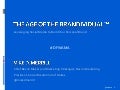 The Age Of The Brandividual DFWAMA