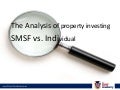 The analysis of property investing
