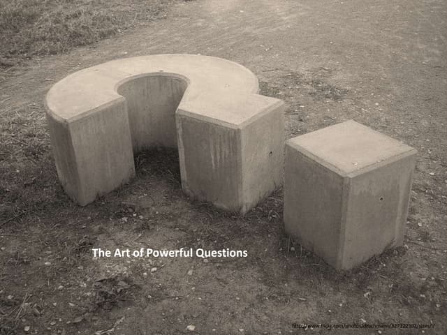 The art of powerful questions