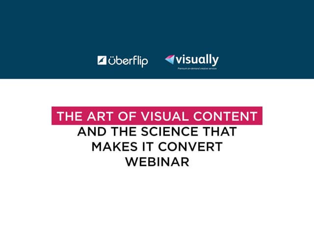 The Art of Visual Content and the S...