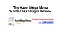 The Azon Mega Menu WordPress Plugin Review
