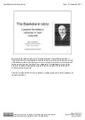 The Baekeland Story   Marc Lambrechts   New Materials Venturing Day - 2007-12