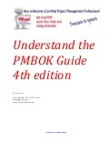 Understand PMBoK 4th