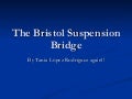 The Bristol Suspension Bridge