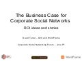 The Business Case For Corporate Social Networks