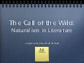 The Call of the Wild: Naturalism in Literature