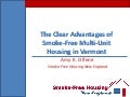 The Clear Advantages of Smoke-Free Housing in Vermont