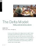 The Delta Model:  Putting Customers Before Products