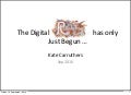 The digital revolution has only just begun