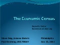 The Economic Census - Doig