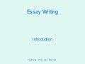 The essay
