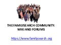 The FamilySearch Community: Wiki and Forums