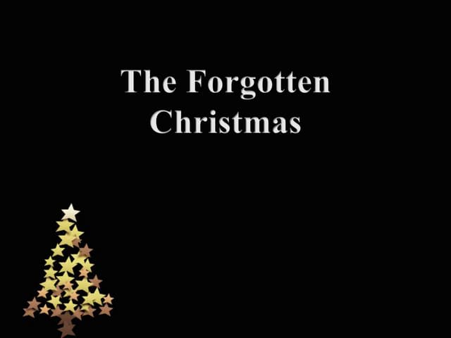 The forgotten christmas of doubts 1...