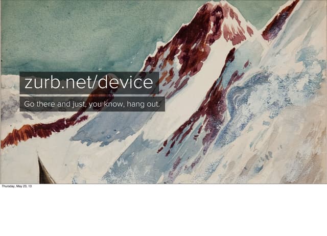 The Future is Responsive