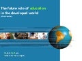 The future of education