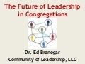 The Future of Leadership in Congregations
