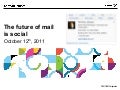 The future of mail is social