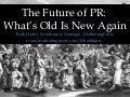 The Future of Public Relations
