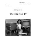 The future of tv