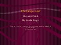 The Grape Leaf Elevator Pitch Revised
