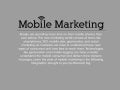 The growth of mobile marketing and tagging 
