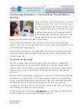 The Hearing Evaluation: The First Step Toward Better Hearing
