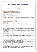 The holy quran translation by yusuf ali