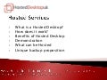 The hosted desktop option   steve thorns