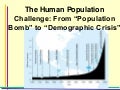 The Human Population Challenge