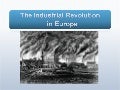 Start of Industrial Revolution