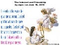 The internet and friendship