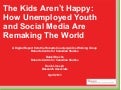 The Kids Aren’t Happy: How Unemployed Youth and Social Media Are Remaking The World