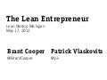 The Lean Entrepreneur Surfs