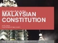 Malaysian Constitution - An Introduction to the Malaysian Constitution