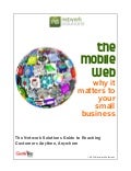 The Mobile Web