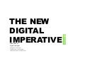 THE NEW DIGITAL IMPERATIVE