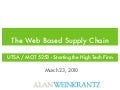 The New, Web Based Supply Chain
