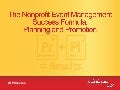 The nonprofit event management success formula