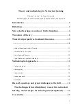Theory And Methodology In Networked Learning