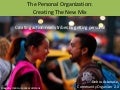 The Personal Organization: The New Mix