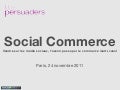 Social Commerce : Vendre sur les médias sociaux