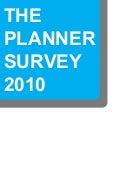 The  Planner Survey 2010