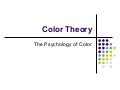 The Psychology Of Color