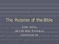 The Purpose Of The Bible