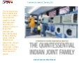 The quintessential indian joint family