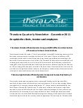 Theralase Quarterly Newsletter Dec 2011