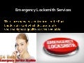 locksmith services