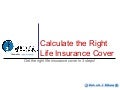 Calculate the Right Life Insurance Cover