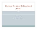 Thermal Actuated Bidirectional Gear [Compatibility Mode]